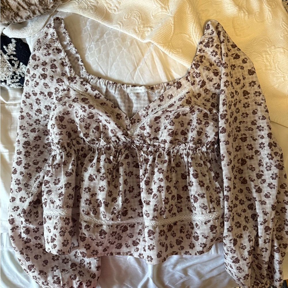 Altard State Print Top